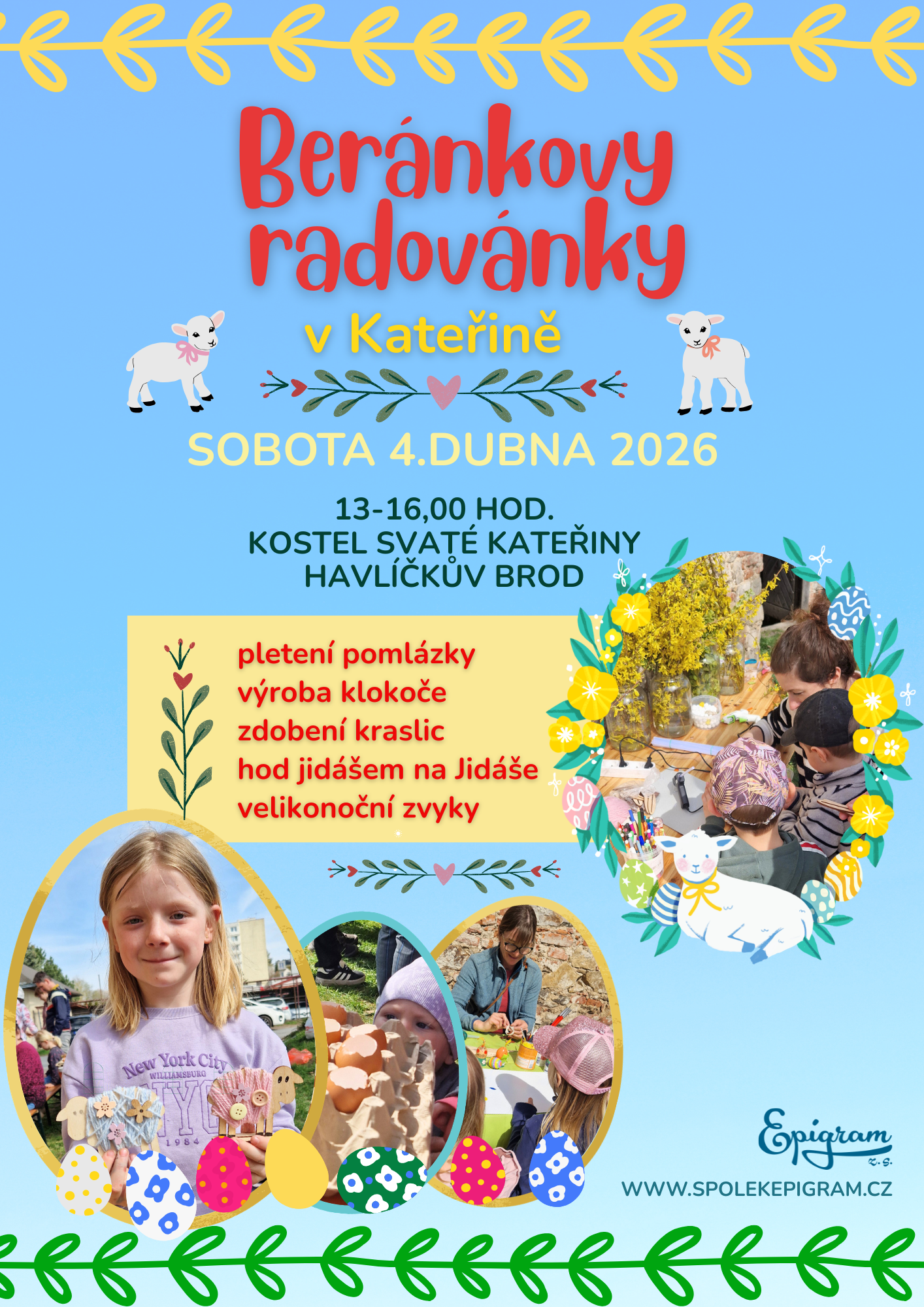 velikonoční zvyky v kostele svaté Kateřiny