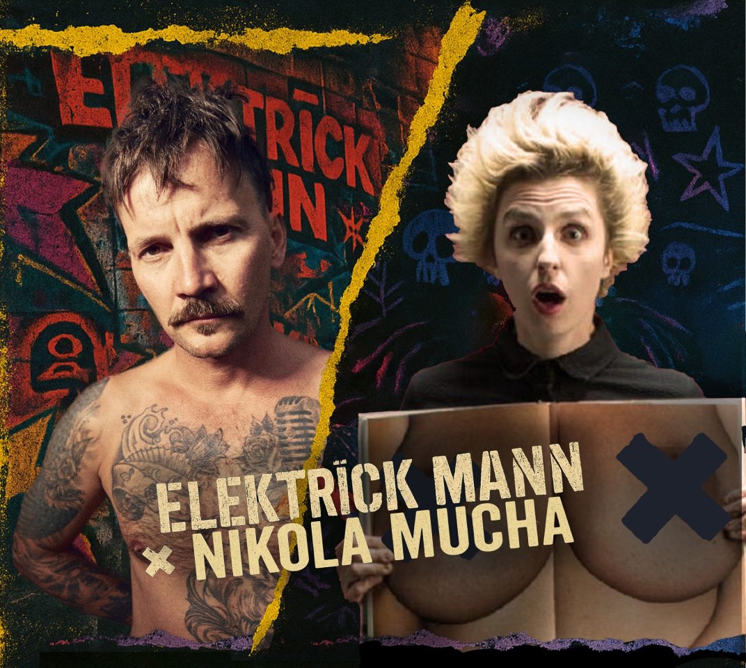 Mucha a Elektrick man v OKU