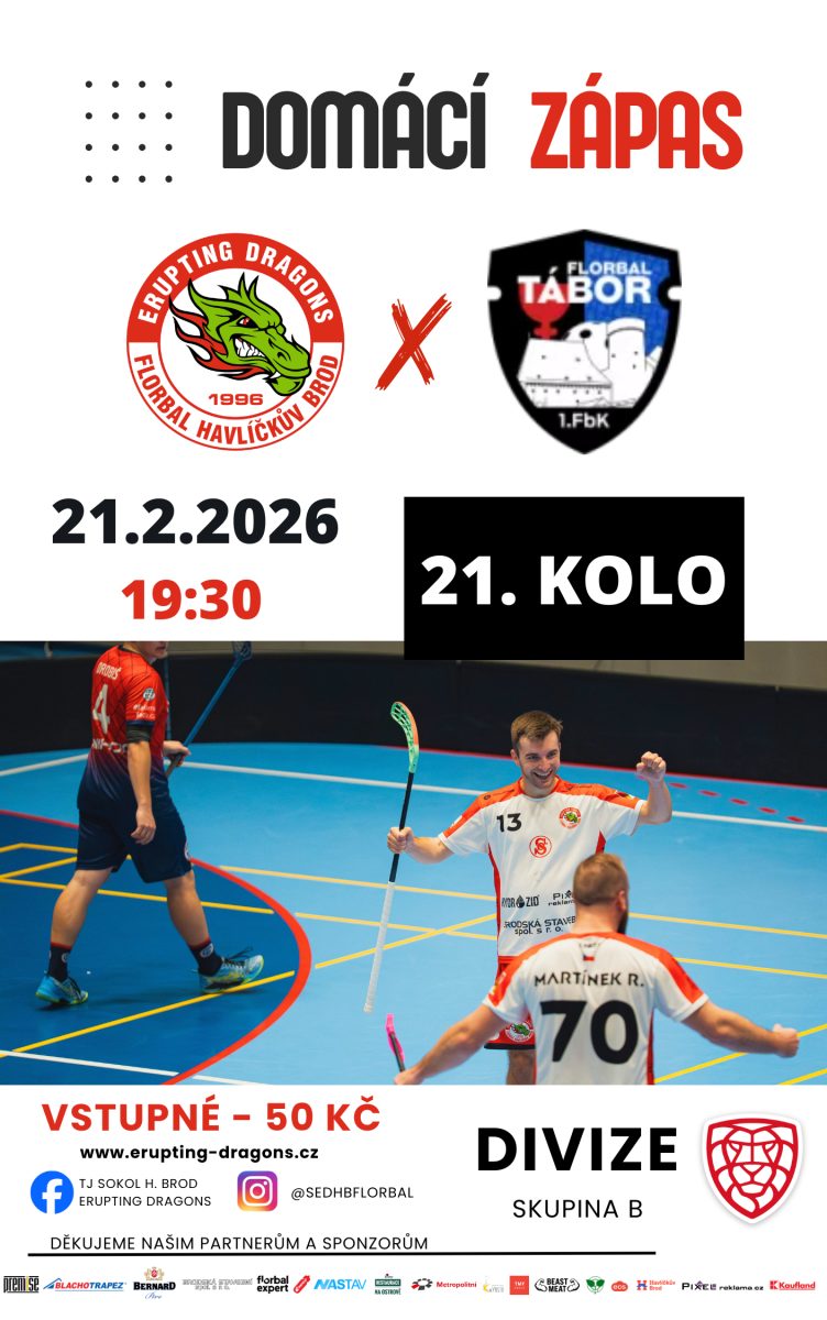 DRACI vs. 1. FbK Tábor