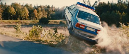 Policejní honička ve filmu UFO Švédsko